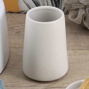 Kúpeľňový pohár Silipo, biela, 400 ml