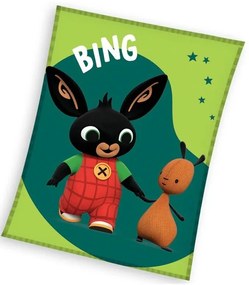 Detská deka Zajačik Bing a Kamarát Flop 150x200 cm