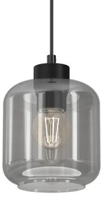 Luster na lanku SOMBRA 1xE27/60W/230V šedá