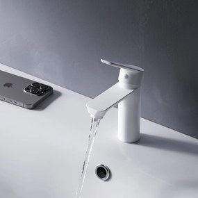 Umývadlová batéria AM.PM Hit FTA02133 jednopáková, biela