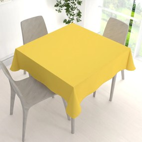 Biante Dekoračný štvorcový obrus Rongo RG-090 Svetlo žltý 100x100 cm