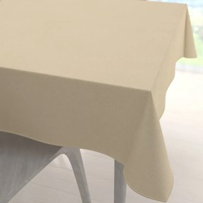 Biante Veľký dekoračný štvorcový obrus BKU-108 Krémovo béžový 260x260 cm