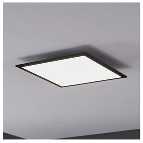Eglo 900818 - LED Stropné svietidlo SALOBRENA LED/21,5W/230V 45x45 cm čierna EG900818