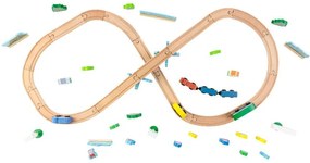 Drevená železnica „Prasiatko Peppa“  (100395689)