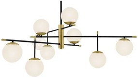 Maytoni MOD048PL-09G - Luster na tyči NOSTALGIA 9xE14/40W/230V