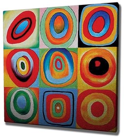 Obraz na plátne Like a Kandiskij KC263 45x45 cm