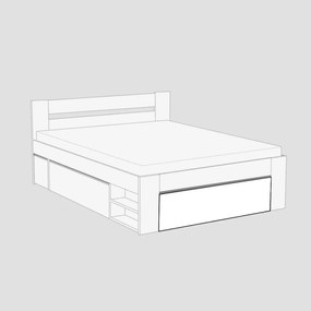 BTC KIRA ČELO 2: 140x200 Varianta: ROSE