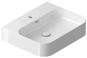 Umývadlo na dosku Ravak Ceramic Slim 55x45 cm otvor pre batériu uprostred XJX01155006
