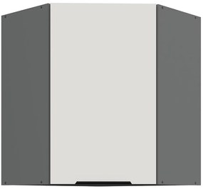 Kuchynská skrinka Aria-Wh/Ant Anti Fingerprint 60x60 Gn-72 1f (45°)