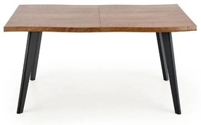 Jedálenský stôl Dickson 150 cm, dub / čierna