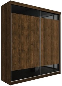 Skriňa Top 15 200 tmavý jaseň