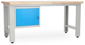 Dielenský stôl Solid OAK-10, 180 cm, závesný box, dub