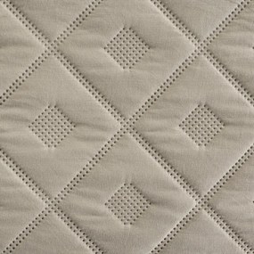 Dekorstudio Prehoz na posteľ ALARA6 v tmavobéžovej farbe Rozmer prehozu (šírka x dĺžka): 170x210cm