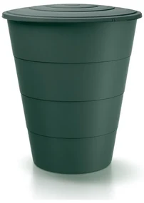 Sud na dažďovú vodu, 210 l, tmavo zelená