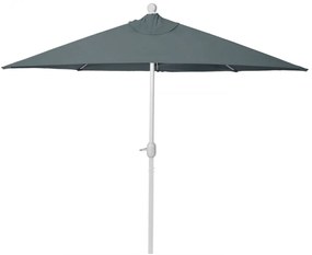 Slnečník polkruh Parla - polyester/hliník - 300cm antracit bez podstavca