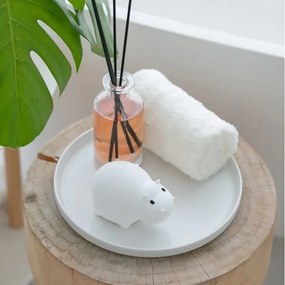 MegaLight - LED RGB Nabíjacia detská dotyková lampa do vane SWIMMY HIPPO LED/5V