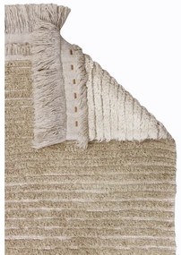 Béžový bavlnený koberec 170x240 cm Duetto Sage – Lorena Canals