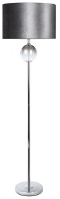 Stojacia lampa Kelsi (02) (fi) 43x157 cm strieborná