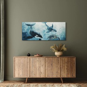 Obraz - Podmorská maľba (120x50 cm)