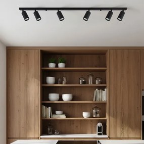 Brilagi - LED RGBW stmievateľné bodové svietidlo SELE MODERN 6xGU10/6,5W/230V Wi-Fi čierna