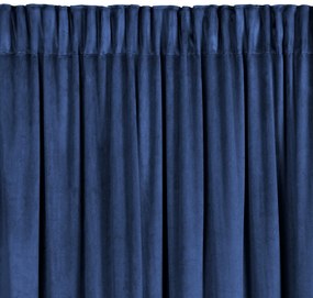 ZATEMŇOVACÍ ZÁVES NA PÁSKE CARLI 140X250 CM TMAVOMODRÁ