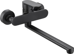 Mexen Milo - vaňová batéria s dlhou výlevkou, čierna, 71335-70