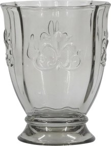 Sivý pohár Saint-Émilion so vzorom – Ø 8,5*10,5 cm / 250ml