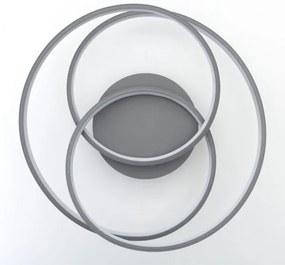 Brilliant - LED Stropné svietidlo LABYRINTH LED/40W/230V pr. 39,5 cm šedá