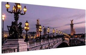 Obraz - Most Alexandra III. v Paríži (120x50 cm)