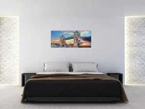 Obraz - Tower Bridge, Londýn, Anglicko (120x50 cm)