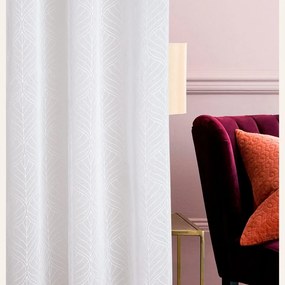 Záclona La Rossa bielej farby 140 x 250 cm