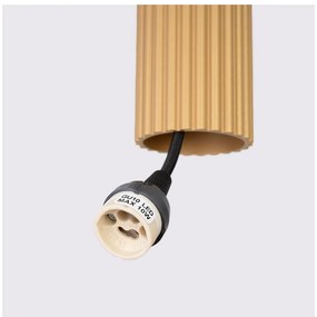 Závesné svietidlo v zlatej farbe Gleam – Sollux