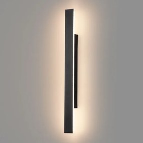 LED Vonkajšie nástenné svietidlo WOW LED/11W/230V 3000/4000/6000K 60 cm IP54 čierne