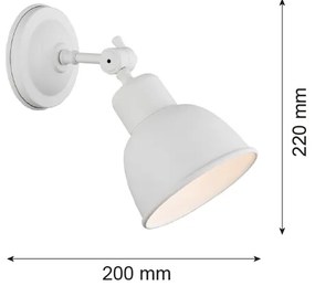 Argon 3182 - Nástenné svietidlo EUFRAT 1xE27/60W/230V