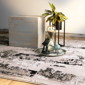 Obsession, Kusový koberec My Phoenix 124 grey, 80x150, šedá, chodba / predsieň