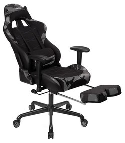 SONGMICS Herná stolička s opierkou na nohy RCG52GYV1