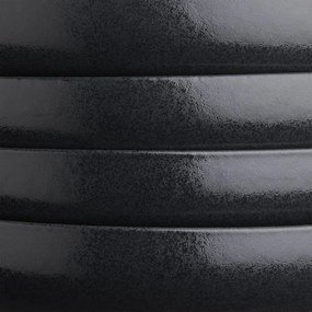 Butlers CASA NOVA Hlboký tanier 22,5 cm - čierna