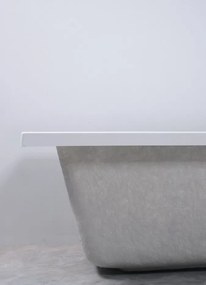 Erga Pureline-S, vaňa 1500x700x400 mm bez nožičiek, biela lesklá, ERG-V07-PURELINE-S-150x070-WH