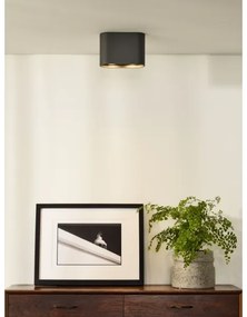 Lucide 09914/10/36 - LED Bodové svietidlo BENTOO 2xGU10/5W/230V šedá