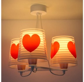 Dalber 81197S - Detský luster LIGHT FEELING 3xE27/60W/230V