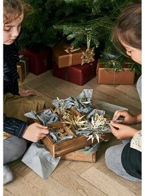 Závesná vianočná dekorácia v striebornej farbe Kähler Design Christmas Angel