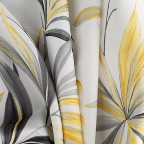 ZÁVES NA KRÚŽKOCH ELIA 140X250 CM VZOROVANÁ