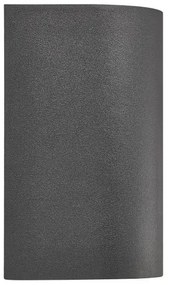 Nordlux - Vonkajšie nástenné svietidlo CANTO 2xGU10/28W/230V IP44 čierne