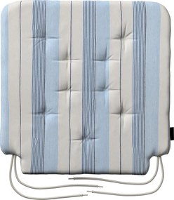 Sedák Oliver farba produktu modrá látka zapletaná, vzorované