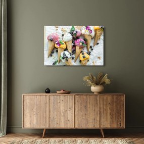 Obraz so zmrzlinami (90x60 cm)