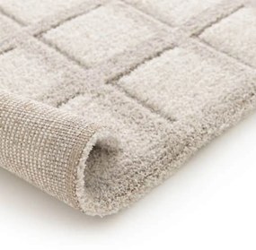 Koberec Serenity v béžovej farbe s geometrickým vzorom Šírka: 120 cm | Dĺžka: 170 cm