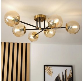Brilagi - Prisadený luster MALIVA 6xE14/15W/230V zlatý