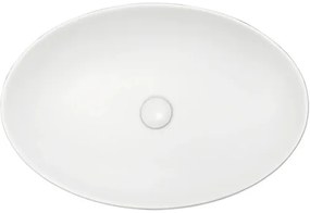 Umývadlo na dosku Jungborn KALEN sanitárna keramika biela 62,5 x 42 x 14 cm AB8464(WHITE)