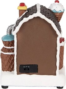 Hracie vianočné dekorácie s LED svetielkami Candy Factory - 15*11*19cm / 3xAA