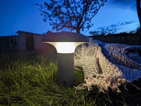 Ramsey LED lampa sivá